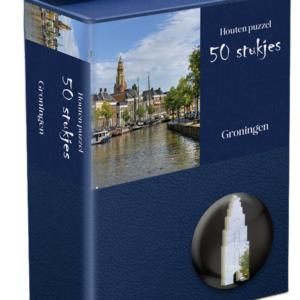 Houten Puzzel Groningen – 50 Stukjes