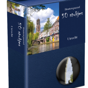 Houten Puzzel Utrecht – 50 Stukjes