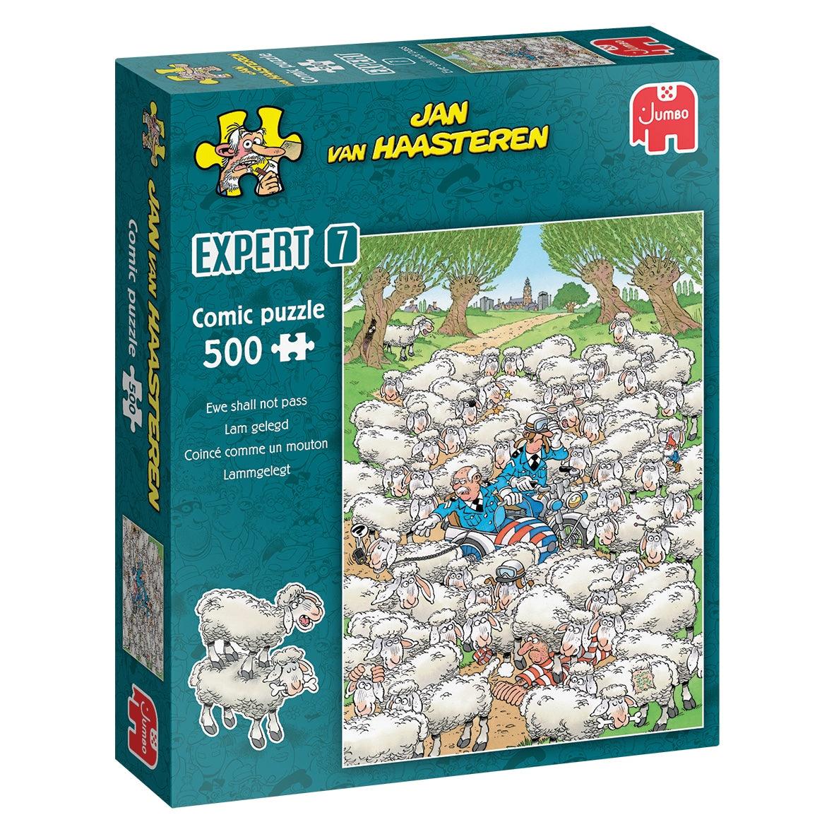 Lam Gelegd | Jan van Haasteren Expert | 500 stukjes