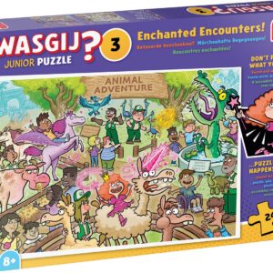 Wasgij Junior 3 – Betoverde Beestenboel! Kinderpuzzel 240 Stukjes