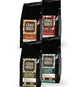 Proefpakket Koffie 4x – Specialty Coffee Kennismakingspakket