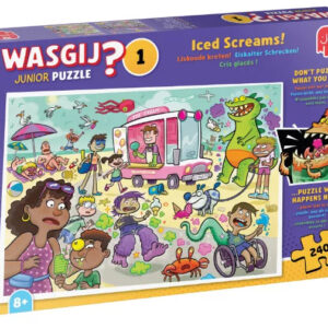 Wasgij Junior 1 | puzzel IJskoude kreten | 240 stukjes