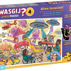Wasgij Junior 4 – Invasie van Buitenaardse Wezens! | 240 stukjes