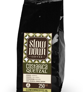 Koffie Drinken met Passie – Costa Rica Quetzal
