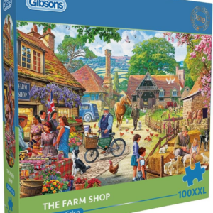 The Farm Shop – 100 XXL Puzzelstukken | Gibsons